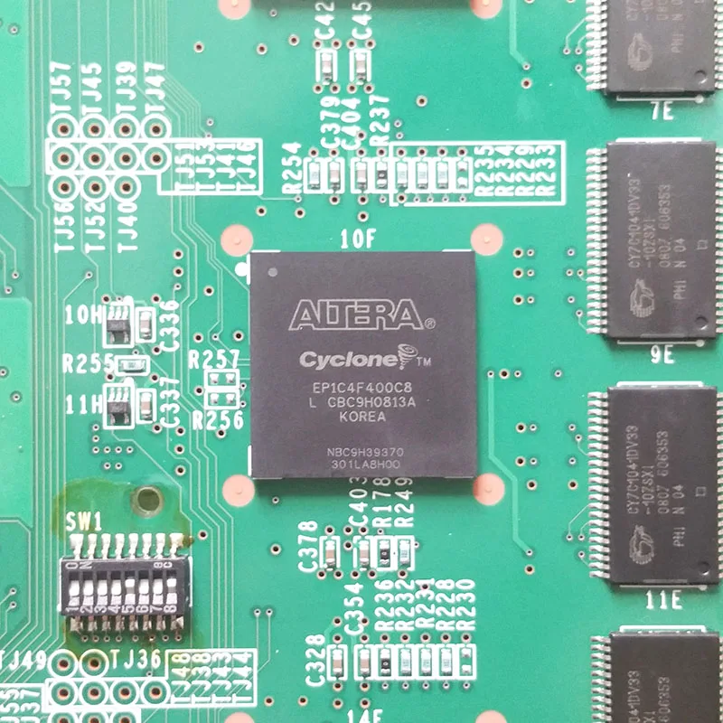 

ADS807E EP1C4F400C8 CY7C1041DV33 FPGA board ZFL316-0