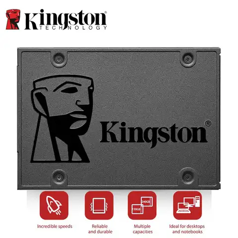Kingston SATA3 Disco SSD A400 240 ГБ 480 ГБ внутренний жесткий диск 240 ГБ SATAIII 2,5 дюйма TLC для ПК ноутбука компьютера оригинал