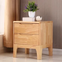 bedside table solid wood simple modern small apartment bedroom locker nordic style mini simple storage cabinet bedside table