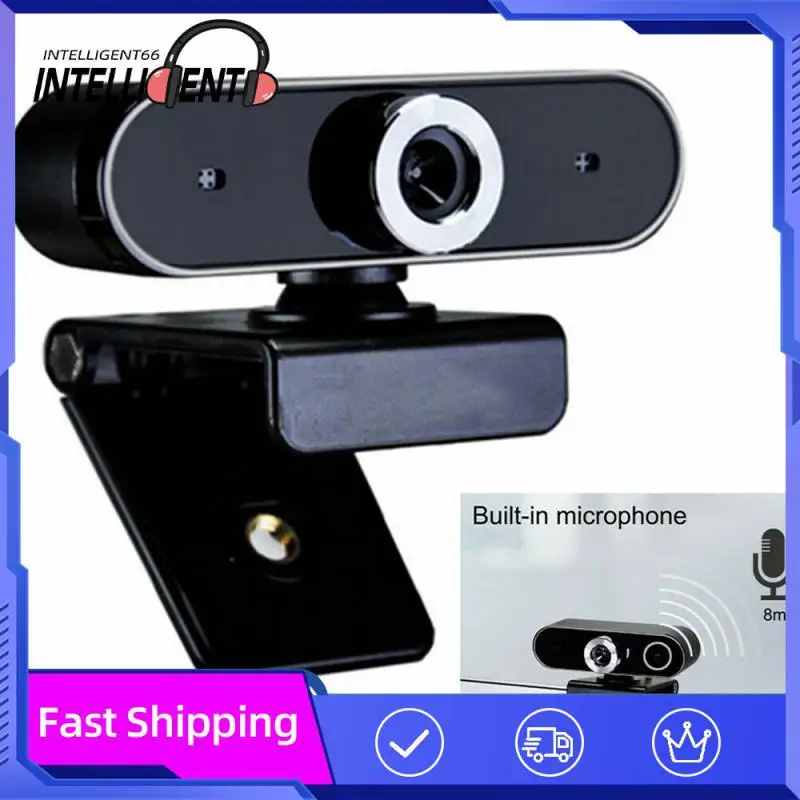 

Computer Peripherals Web Cam Clear Call. Noise Reduction Desktop Pc Video Calling Webcam With Microphone Mic Full Hd For Meeting