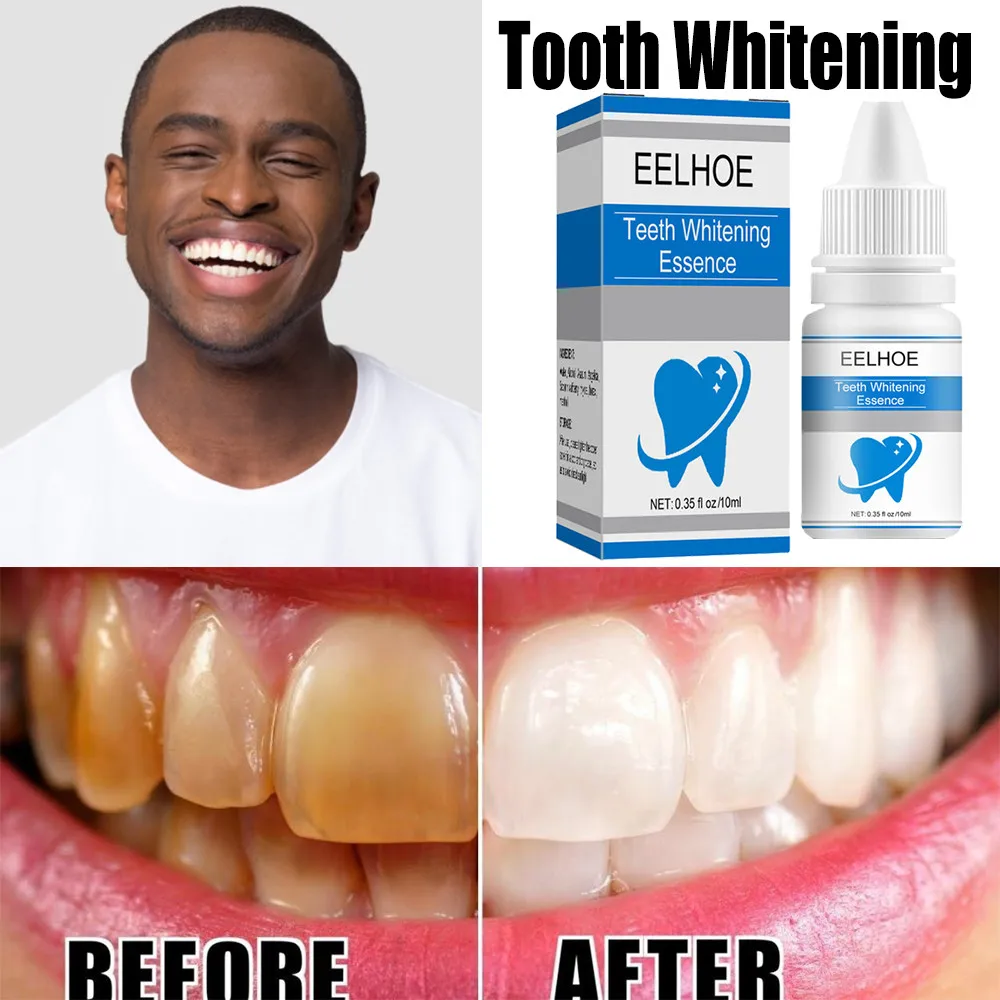 Teeth Whitening Serum Essence Brighten Smoke Coffee Teeth Remove Plaque Stains Freshen Bad Breath Oral Hygiene Care Dental Tools