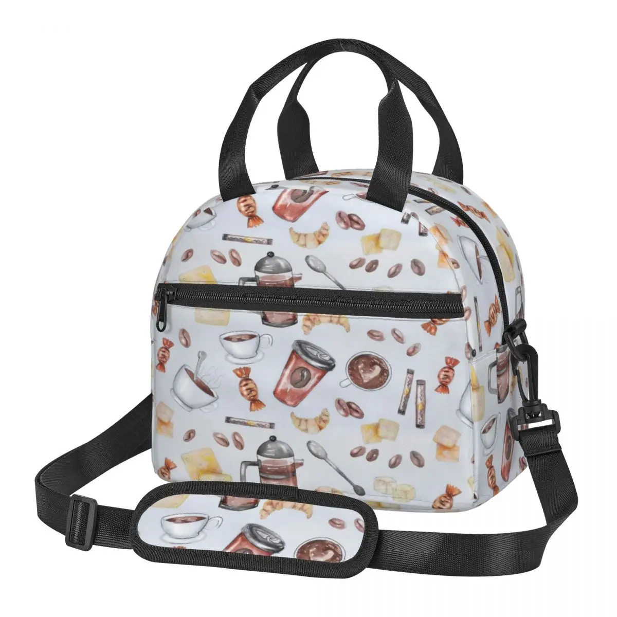 

Thermal Insulated Bag Lunch Box Coffee Element Lunch Bag Fridge Bag Cooler Handbag Food Bag for Work