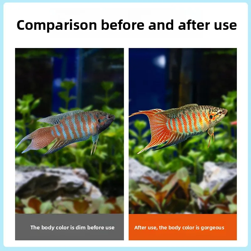 Фото Кормные гранулы для тропических рыб Nai Chong Color Enhancing для Betta, Guppy, Angelfish, Neon Tetra & Zebra Danio, яркая формула роста №3