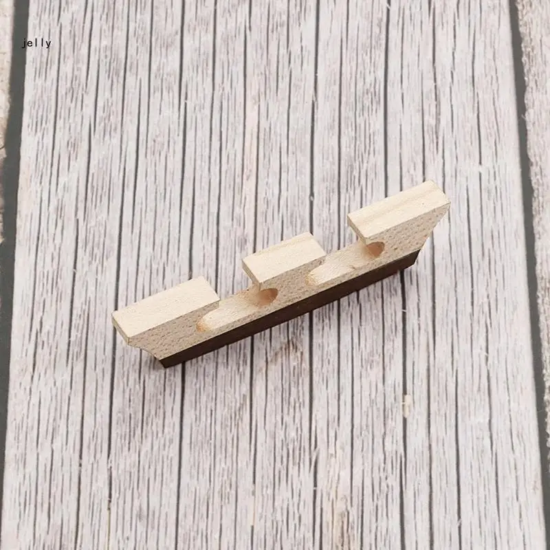 448C Ebony Maple Banjo Bridge для замены 4-струнного банджо 4-струнный банджо-бридж