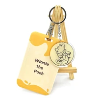 winnie bear pooh key pendant cute cartoon animal girl key chain bag decorative pendant small gift pendant lovely key chain