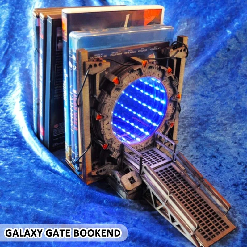 Украшение для стола Stargate Bookend Galaxy Gate волшебный портал украшение книжной полки