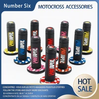 high quality 78 gel brake rubber grips for yamaha honda sx yzf crf protaper pro motocross grips 6 colors