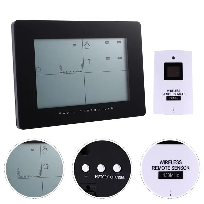

1 Set Durable Weather Forecast Tool Wireless Thermometer Accurate Hygrometer Wireless Hygrometer