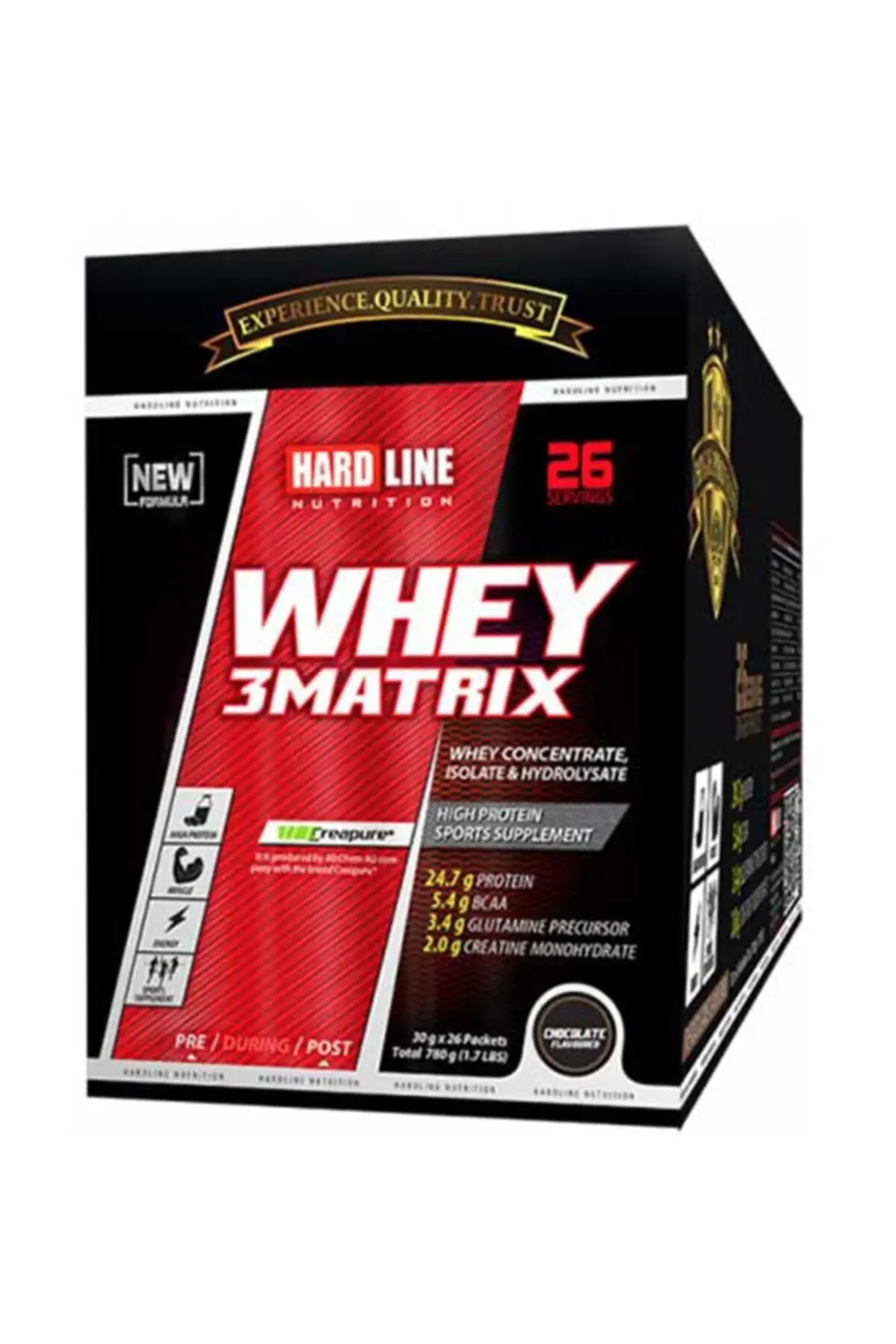 

Whey 3 Matrix Protein Powder 30 Grlık 78 Strawberry Flavored