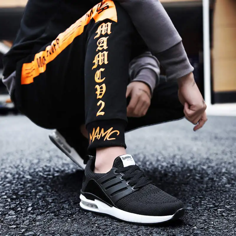 

Мужские кожаные кроссовки, люксовые спортивные, нетканые, повседневные, для бега, тенниса, с принтом