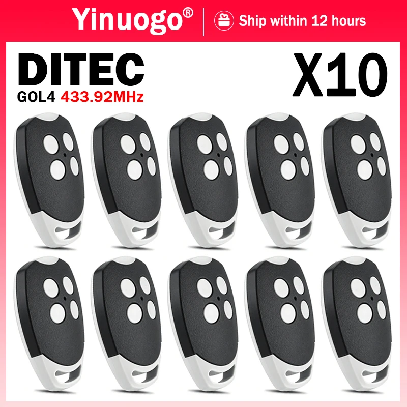 Фото Специальное предложение: Командный передатчик DITEC Entrematic ZEN 2 4 GOL4 ZEN2 ZEN4 ZEN2W ZEN4W BIXLG4 BIXLP2 BIXLS2 433 МГц для гаражных ворот/ворот №1