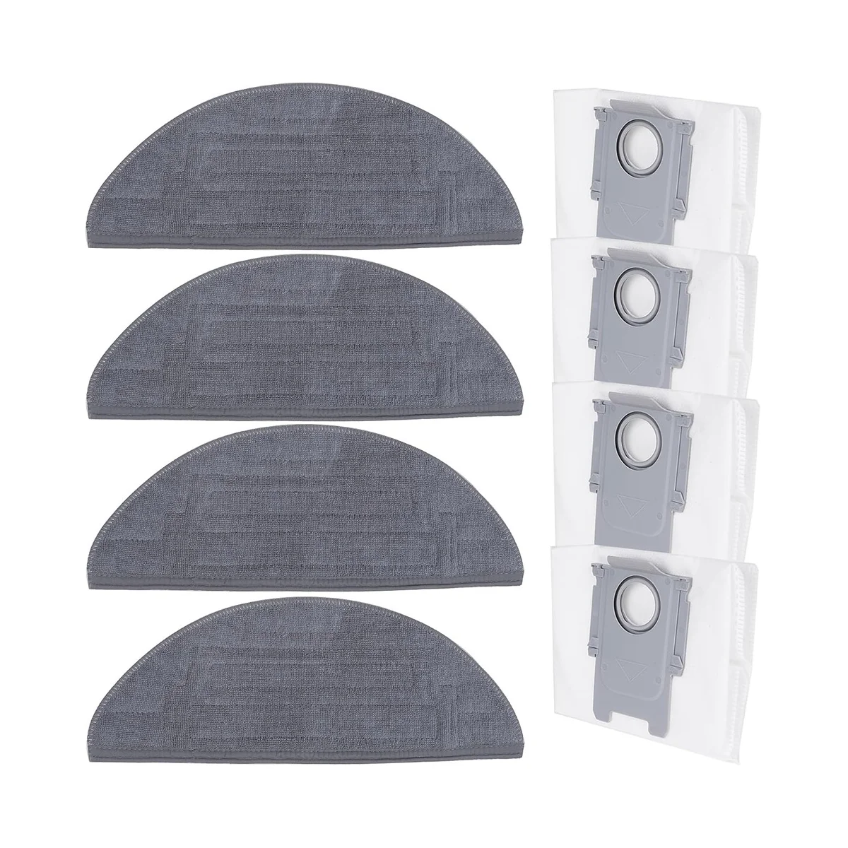 

Сменные детали для S8 Pro Ultra, многоразовая твердая напольная ткань, экспертная влажная сменная мягкая подушка из микрофибры