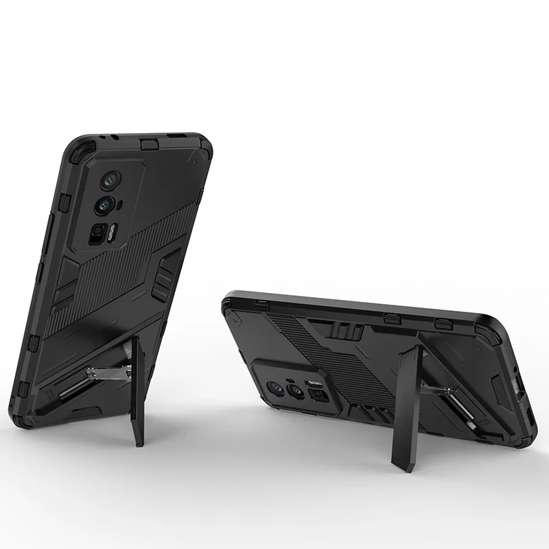 For Xiaomi Poco F5 Pro Case Cover Poco F5 F 5 Pro Capas Phone Bumper Back Kickstand Shockproof Holder Cover Poco F5 Pro Fundas