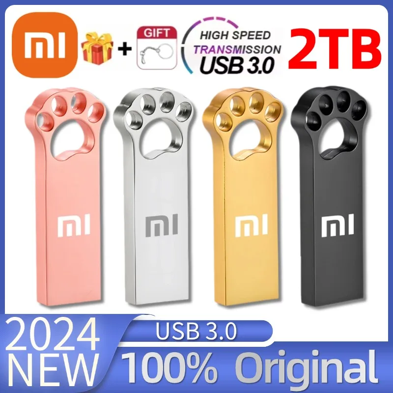 Флэш-память Xiaomi Usb 3.2 2TB Stick Type C Key Usb-память 1TB 256GB USB3.0 Pendrive Otg 128GB для телефона Adroid/Smart