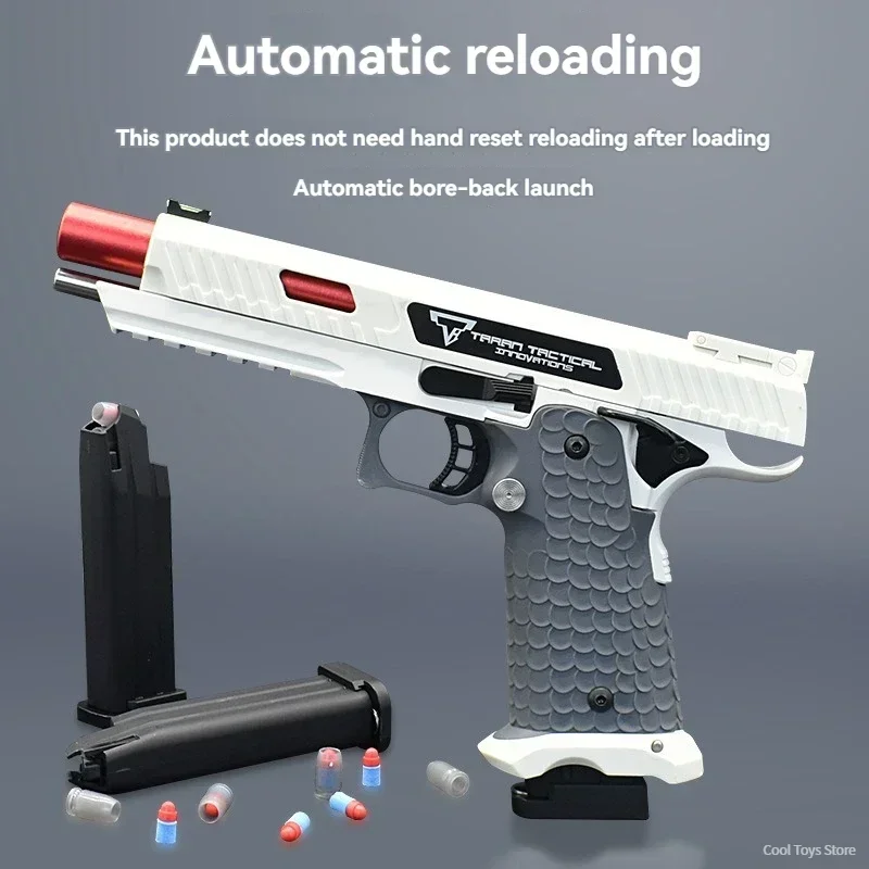 UDL2011 Игрушечный Пистолет Для Мальчиков Механизм Стрельбы Мягкой Пули Реального