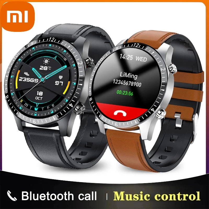 

Смарт-часы Xiaomi с Bluetooth, фитнес-трекером и сенсорным экраном