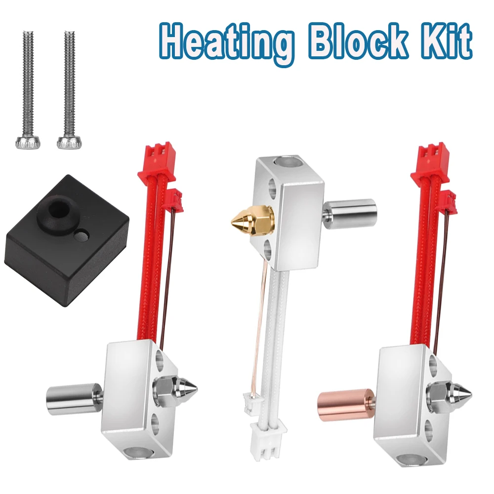 

Creality High Temperature Pro (300℃) Heating Block Kit For Sprite Extruder Pro Kit For Ender-3 S1/ S1 Pro /CR-10 Smart Pro