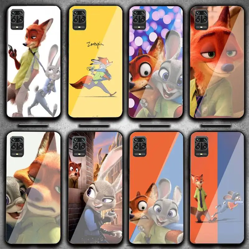 

Zootopia Phone Case Phone Case For Xiaomi6 8SE X2S NOTE3 Redmi4 5 6 Plus Note 4 5 6 7 Tempered Glass Shell