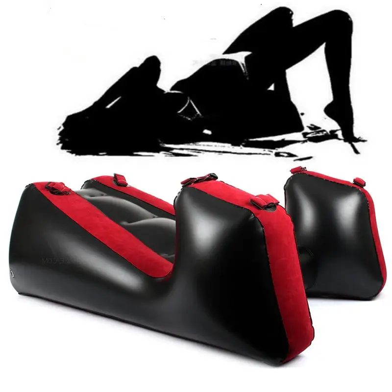 

Inflatable Couples Sofa Legs Tied Open Bondage Spreading Restraints Chair Adults Toys Couples Deeper Position Aid Leg Pillow