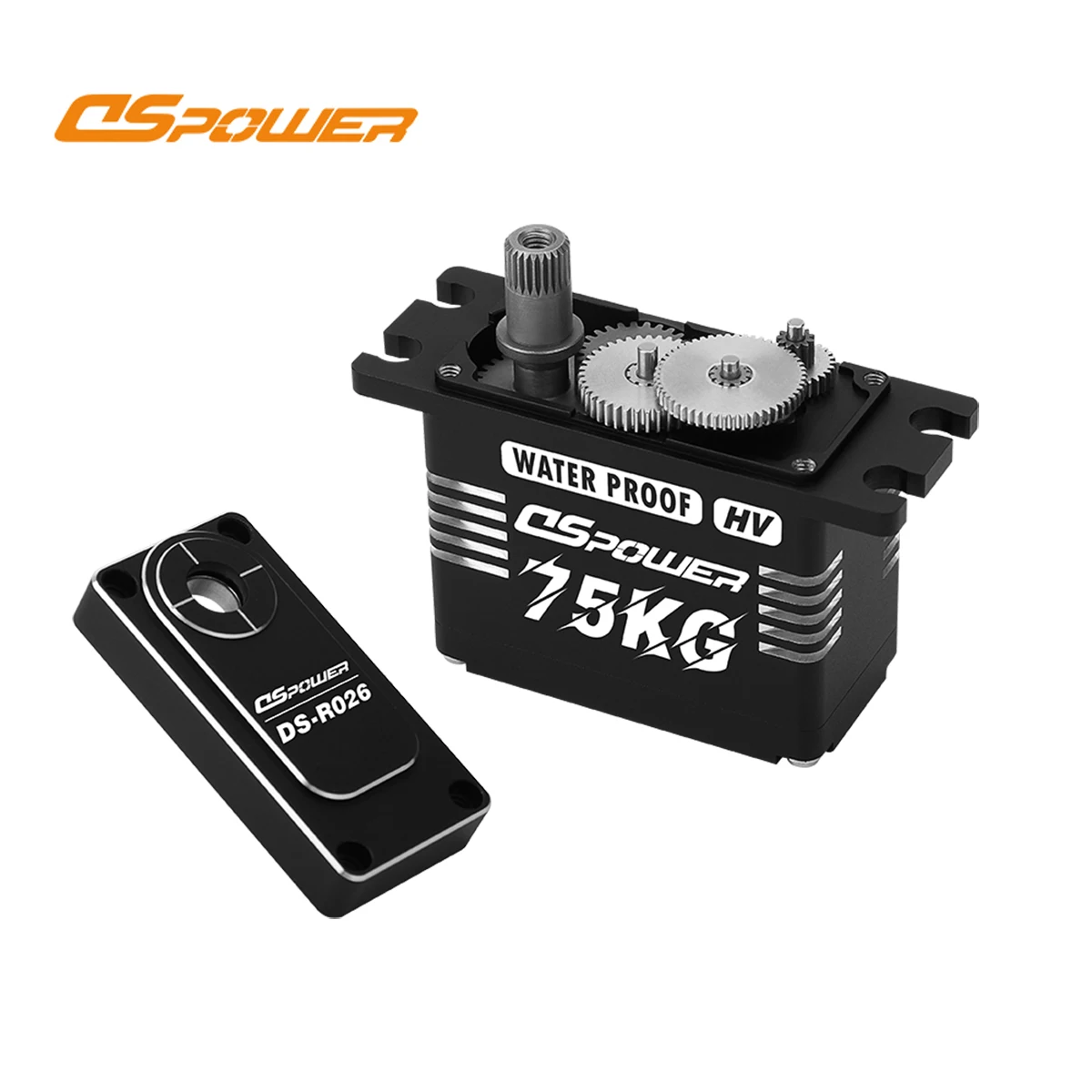 

DSpower 75 кг 24 В постоянного тока сервопривод полностью металлический каркас двигатель стальная шестерня бесщеточные водонепроницаемые сервоприводы для 1/5 1/8 1/10 радиоуправляемая Автомобильная деталь Робот Лодка