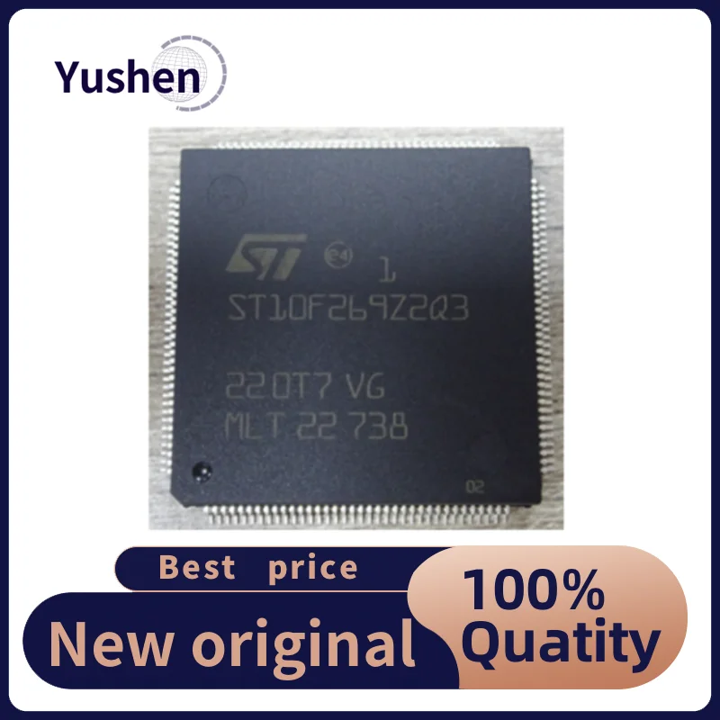 

ST10F269-Q3 ST10F269Z2Q3 QFP144 Microcontroller Chip New Genuine