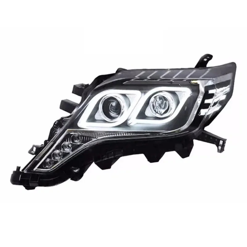 Фото Автомобильные фары для Toyota Prado 2013-2017 Авто автомобильные товары LED DRL Hella Xenon Lens Hella Hid H7 Prado LC150 Автомобильные аксессуары №3
