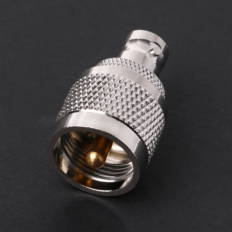 

BNC-K Female Jack To UHF-J PL-259 Male Plug Straight RF Coax Adapter Connector Drop Shipping