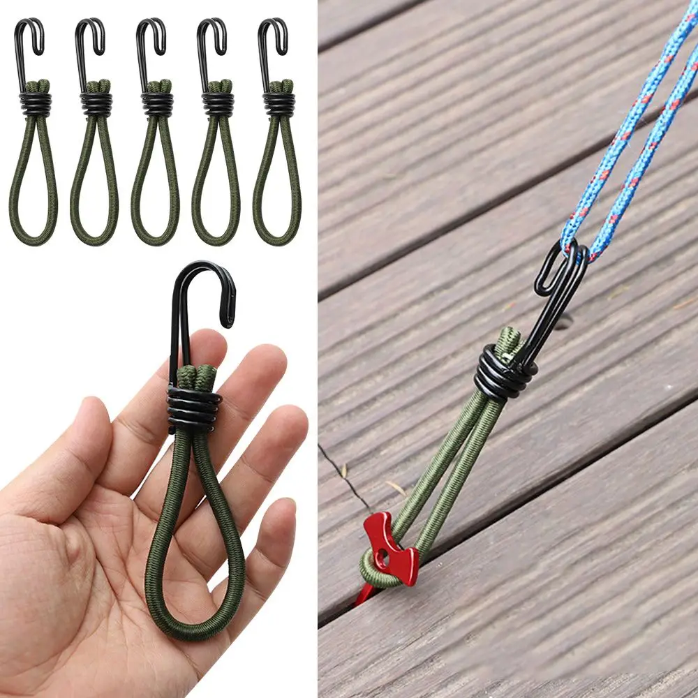 

Удобная тянущаяся веревка, Фиксирующий Ремень для кемпинга, уличные аксессуары, эластичная веревка с крючком, эластичная веревочная пряжка