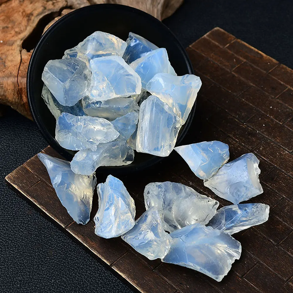 

Natural Opal Rough Stones Quartz Crystal Raw Mineral Reiki Healing Crystals Gem Specimens Collectible Home Decor