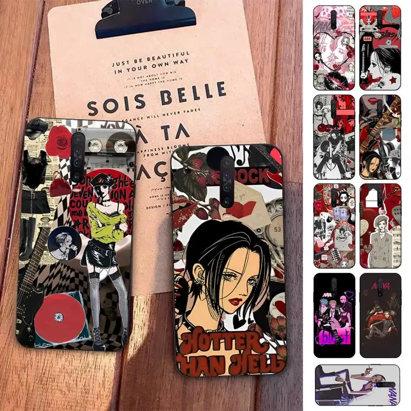 

Cartoon Anime Oosaki Nana Phone Case For Redmi 5 6 7 8 9 10 plus pro 6 7 8 9 A GO K20 K30 K40 pro plus F3 Fundas
