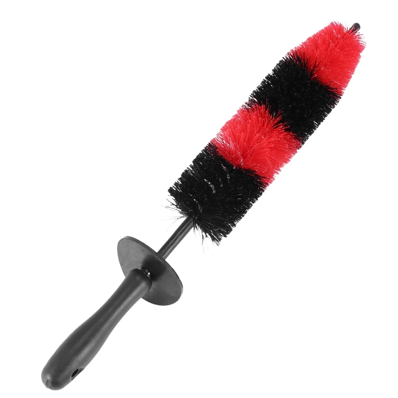 

3X Car Tire Cleaning Brush Wheel Brush Rim Detail Brush 17Inch Long Soft Brush For Wheels, Rims, Exhaust Pipes, Cars