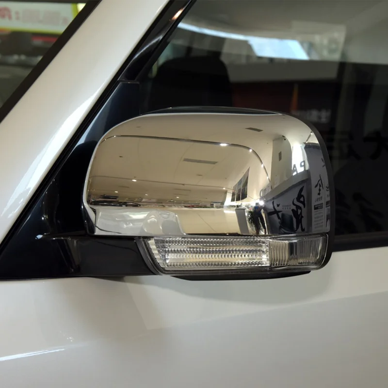 

Сменная Крышка для зеркала заднего вида DECHO для Mitsubishi Pajero V93 V97, защелкивающаяся Крышка для бокового зеркала заднего вида, Крышка корпуса капота, крышка