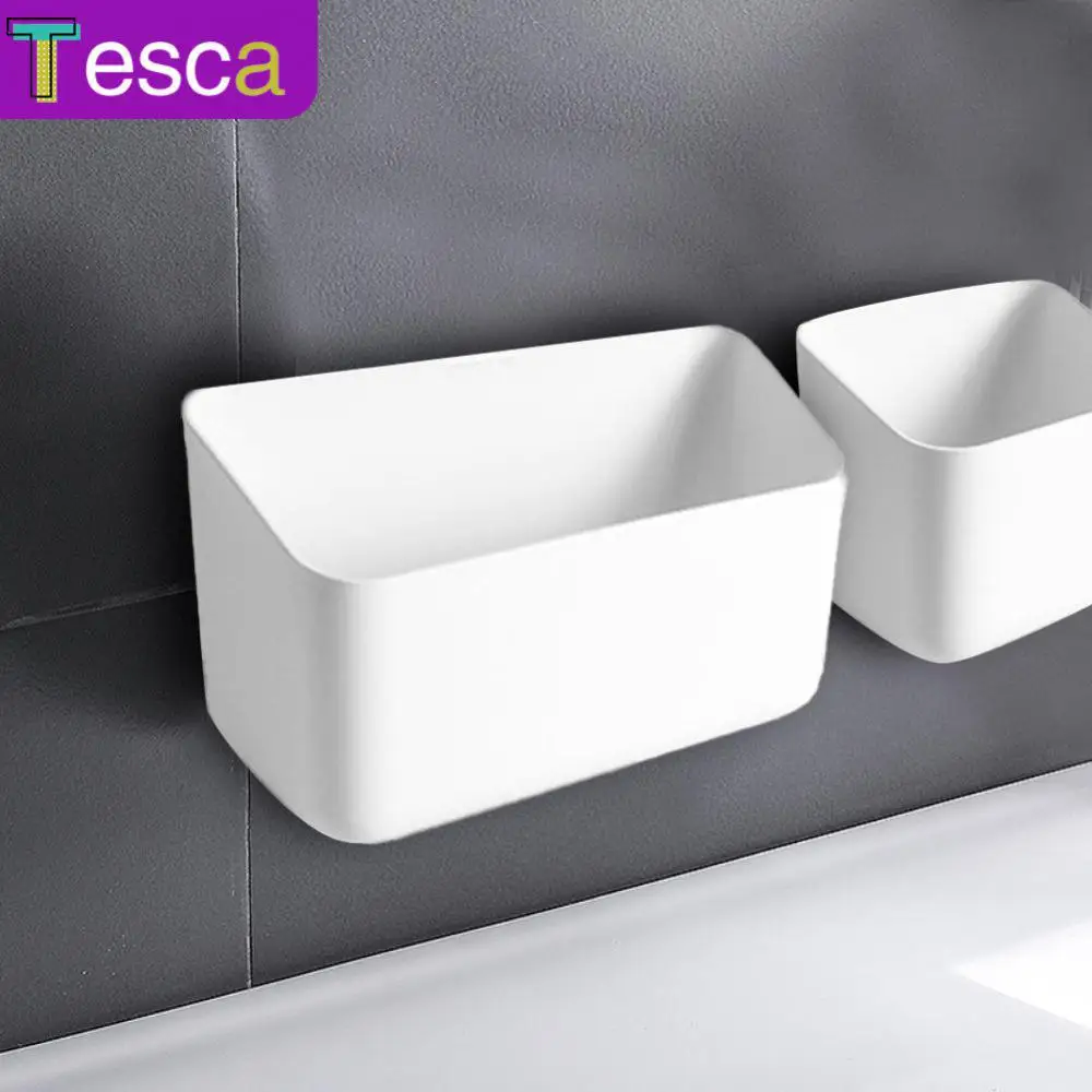 

Wall-mounted Storage Box 1-piece Kitchen Drainage Storage Wall-mounted Bathroom Storage Box Organizer Cosmetic Organizer Box