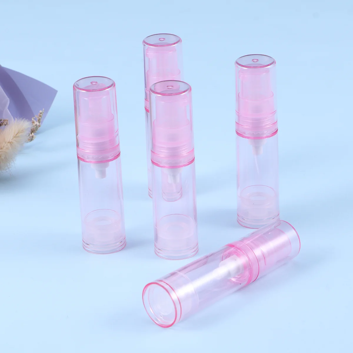 

Pump Travelbottles Bottle Containers Oz Foundation Creamslotions Toiletries Dispenser Airless 12 Lotion Refillable