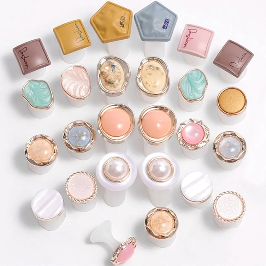 8 шт./набор Разделитель для ногтей "Цветок Сердце Жемчужина Бриллиант" силиконовый разделитель для стоп и пальцев, распространитель пальцев из силикагеля