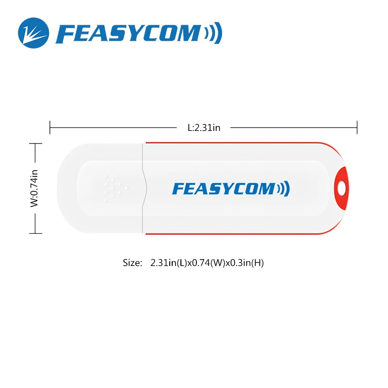 FEASYCOM высокоскоростной UART USB Bluetooth 4,2 передача данных HID Dongle FEASYCOM высокоскоростной UART USB Bluetooth 4,2 передача данных HID Dongle