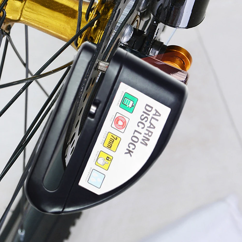 

Universal High Decibel Waterproof Rainproof Outdoor Anti Theft Disc Brake Alarm Lock Motorbike Sportbike Scooter Accessories