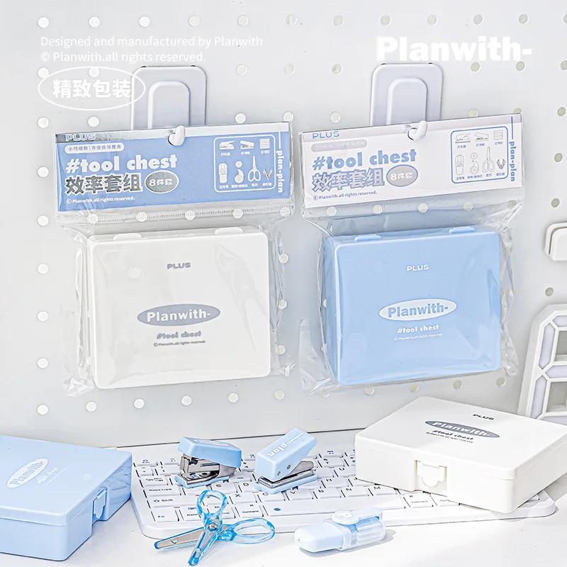 1 Милый Подарочный степлер набор детской одежды белого/синего цветов маленькие