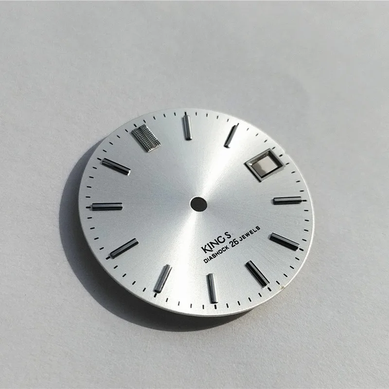 

S-Watch dial with kingsei.... logo for NH35 movement and white color SPB279J1 2022 new style