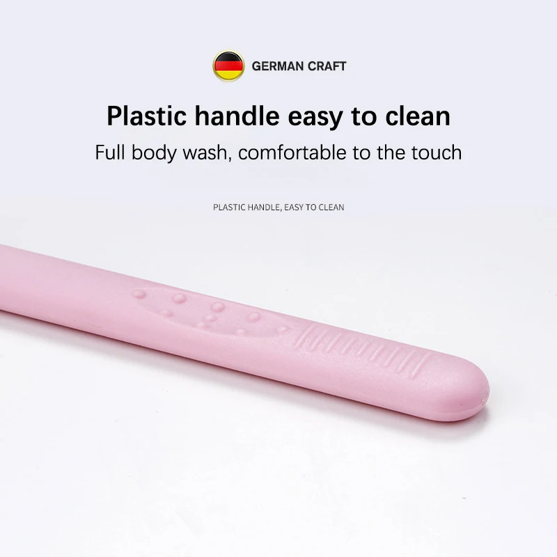 Скребок для языка U-образный из нержавеющей стали 1/2 шт.