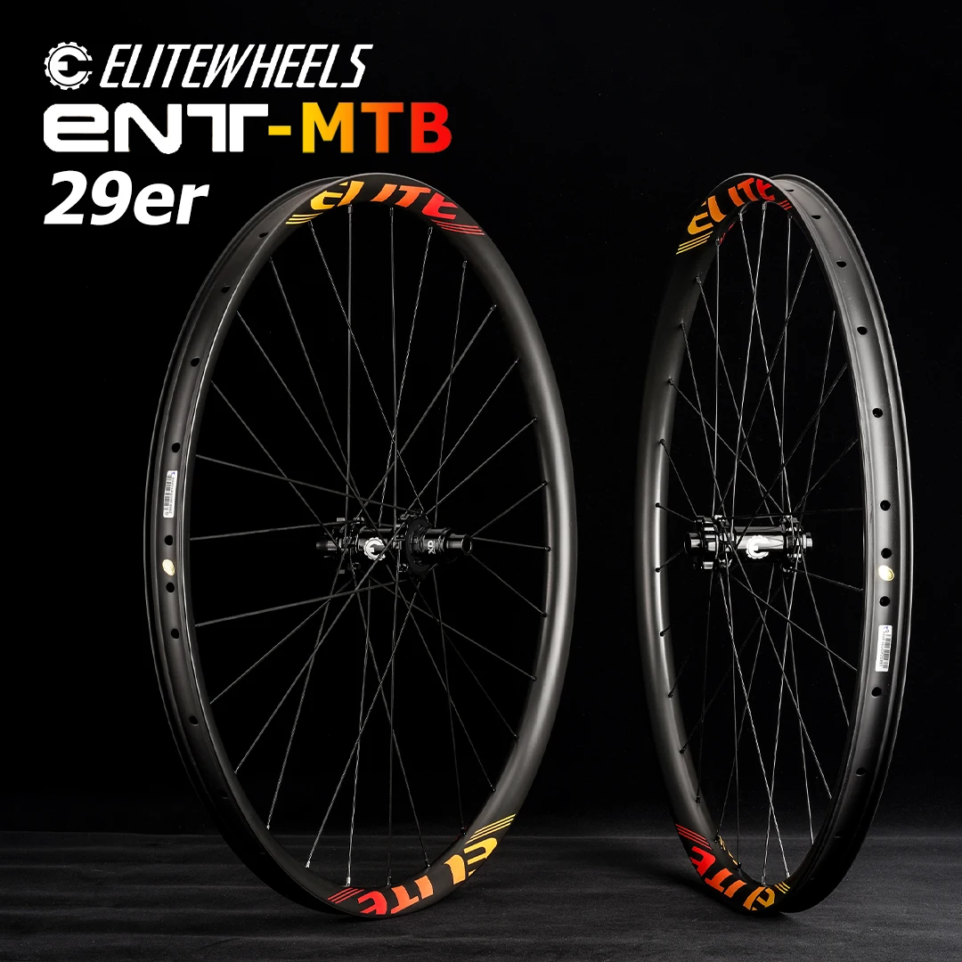  Колеса ELITEWHEELS 29er MTB Углеродные колеса сверхлегкие 28 мм ширина 24 глубина обода для горного велосипеда M11 прямые тяговые ступицы Углеродные колеса