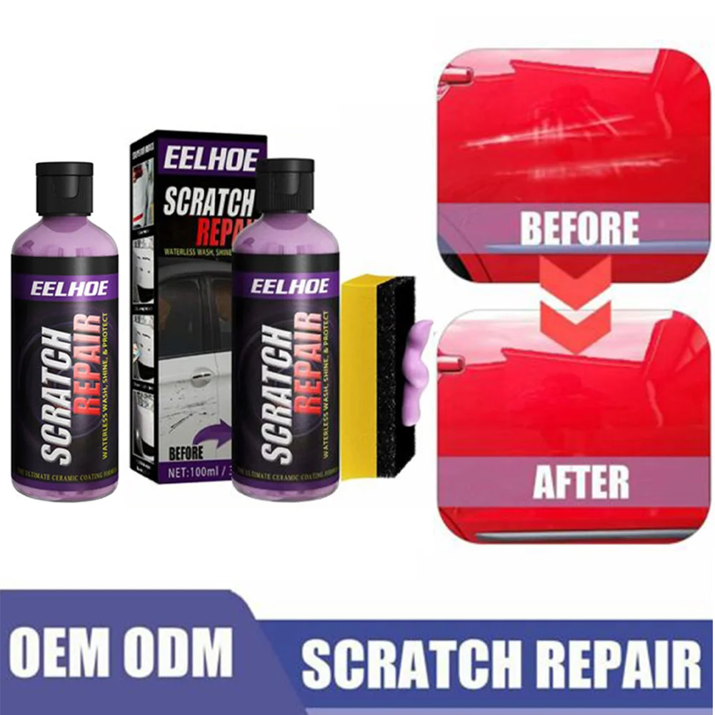 

30ML High Protection Quick Car Coat Ceramic Coating, Plastic Parts Refurbish Agent For Car Scratch Repair In All Colors