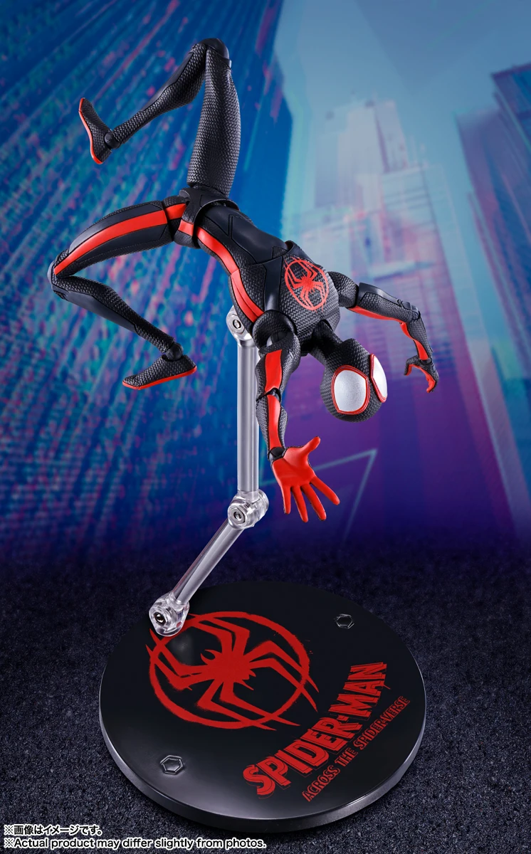 

In Stock Disney Marvel Spiderman Anime S.H.Figuarts Spider Miles Morales (Spider-Man: Across the Spiderverse) Original Action