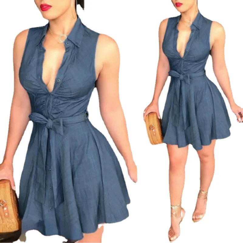 

Женское платье, сексуальное облегающее мини-платье без рукавов с V-образным вырезом