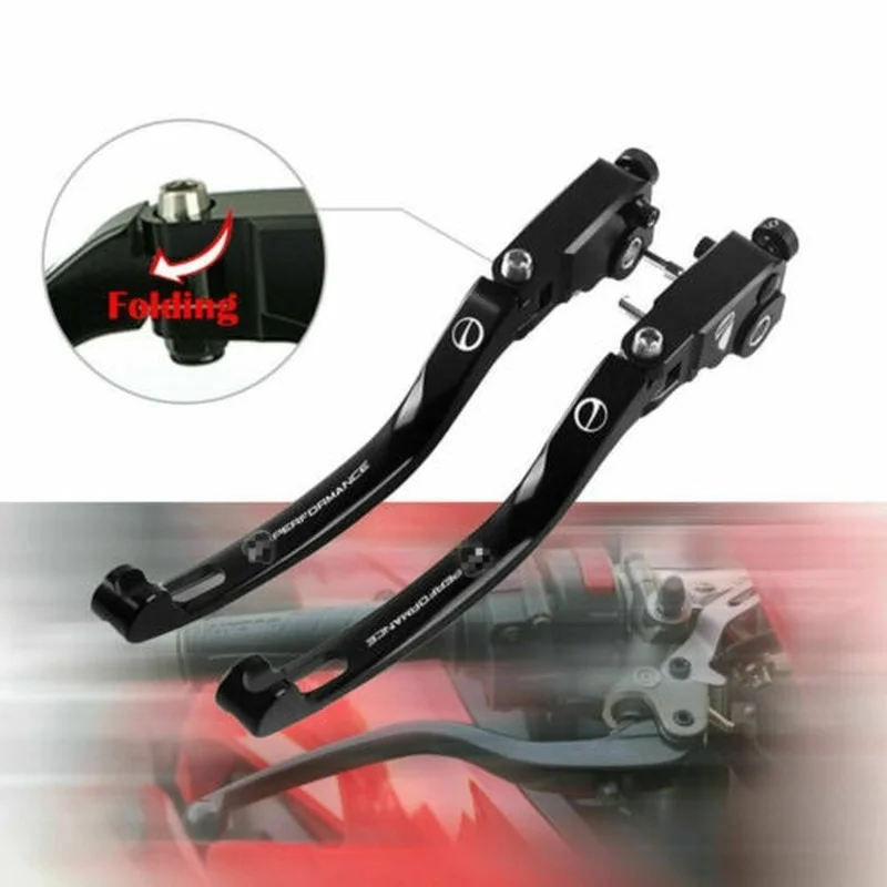 

LEVER For DUCATI Panigale V2 V4R/S V4 1199 1299 959 Motorcycle Black 1 pair Folding Performance Brake Clutch Levers