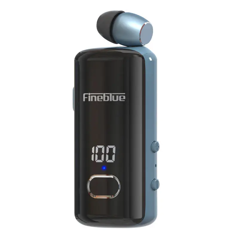 Фото Fineblue F580 Bluetooth V5.3 Беспроводные наушники Выдвижная портативная гарнитура Напоминание о вызове Вибрация Спортивные наушники для бега K55 F520 №1