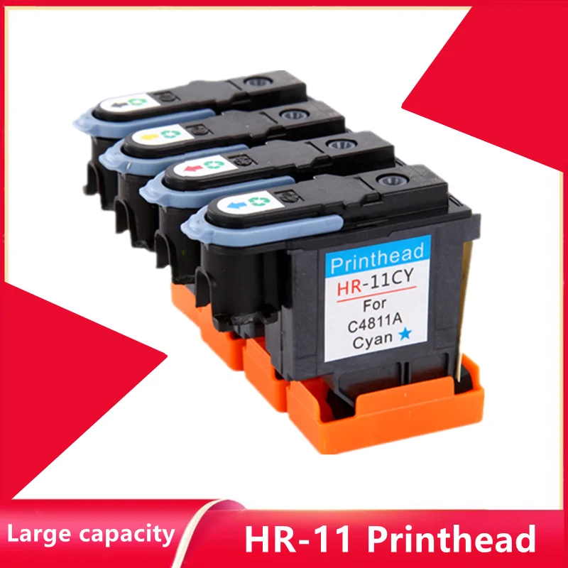 

Print head compatible for hp 11 replacement for hp11 printhead Designjet 70 100 110 500 510 500PS C4810A C4811A C4812A C4813A