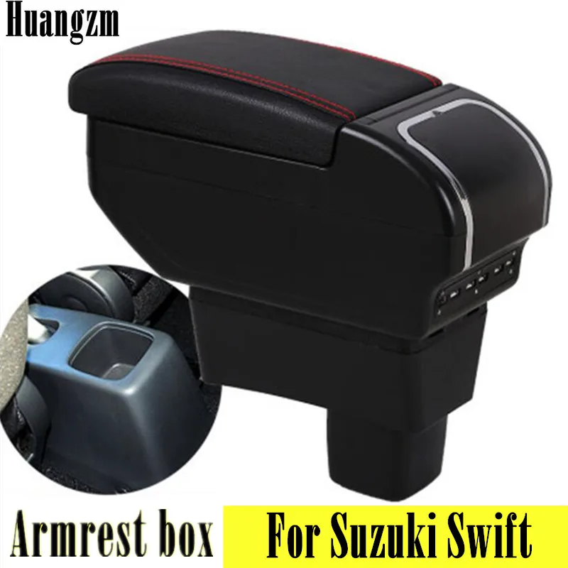 Подлокотник для Suzuki Swift Универсальная автомобильная центральная консоль
