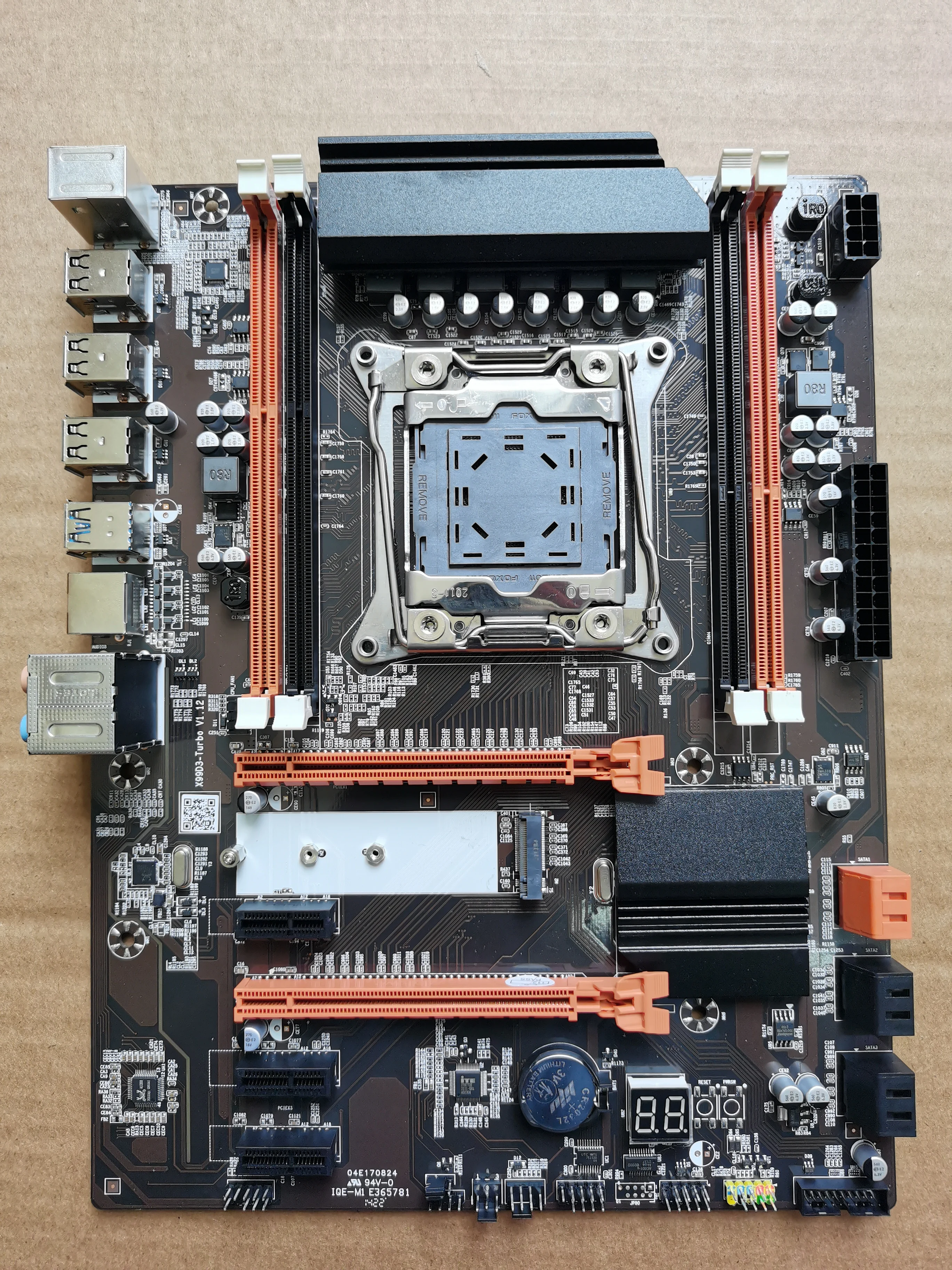 Комплект материнской платы Atermiter X99 Turbo комплект с процессором XEON E5 2666 V3 LGA 2011-3 4 шт.