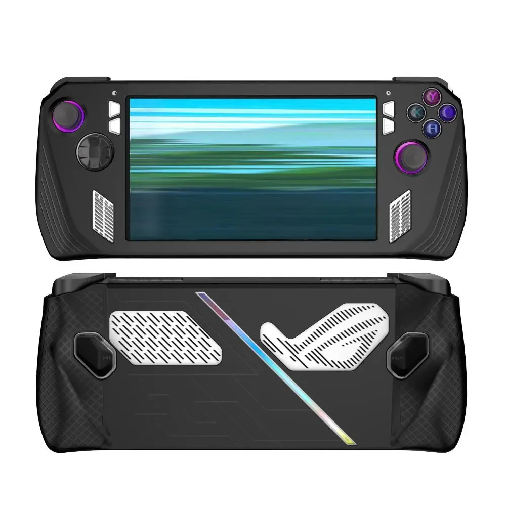 Фото Силиконовый Защитный Чехол Для Портативной Консоли ASUS ROG Ally, Мягкая Противоударная Рамка, Игровые Аксессуары №3